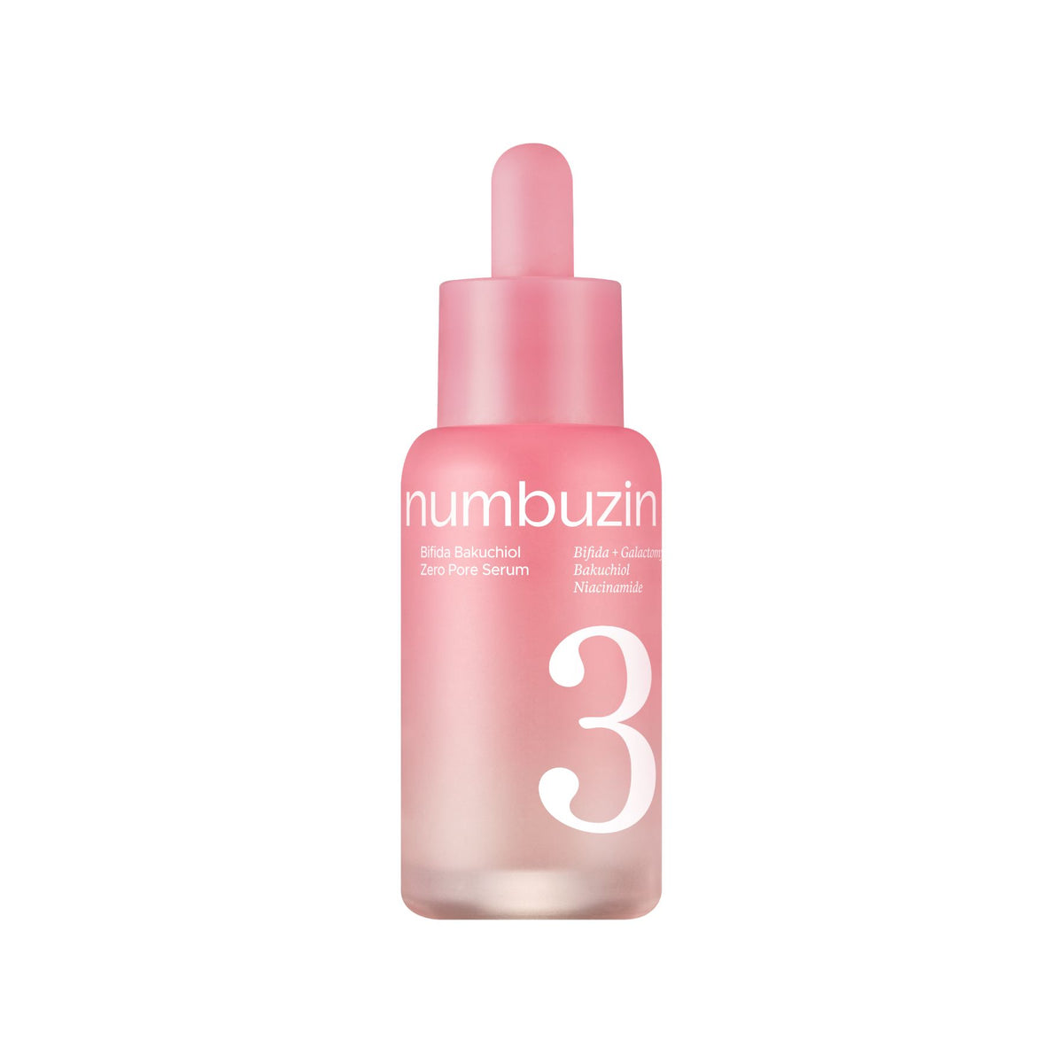 Numbuzin No.3 Bifida Baku 0 Pore Serum 30ml