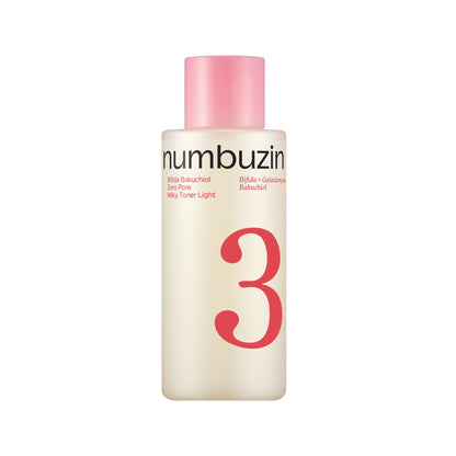 Numbuzin No.3 Bifida Baku 0 Pore Milk Toner Light 200ml