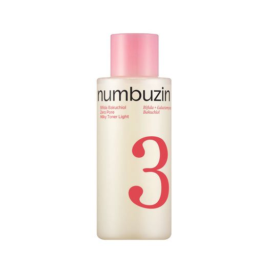Numbuzin No.3 Bifida Baku 0 Pore Milk Toner Light 200ml