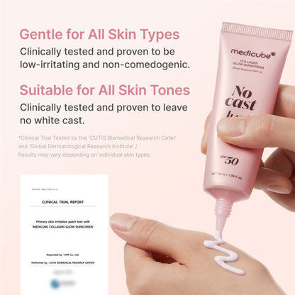 Medicube Collagen Glow Sunscreen SPF50 50ml