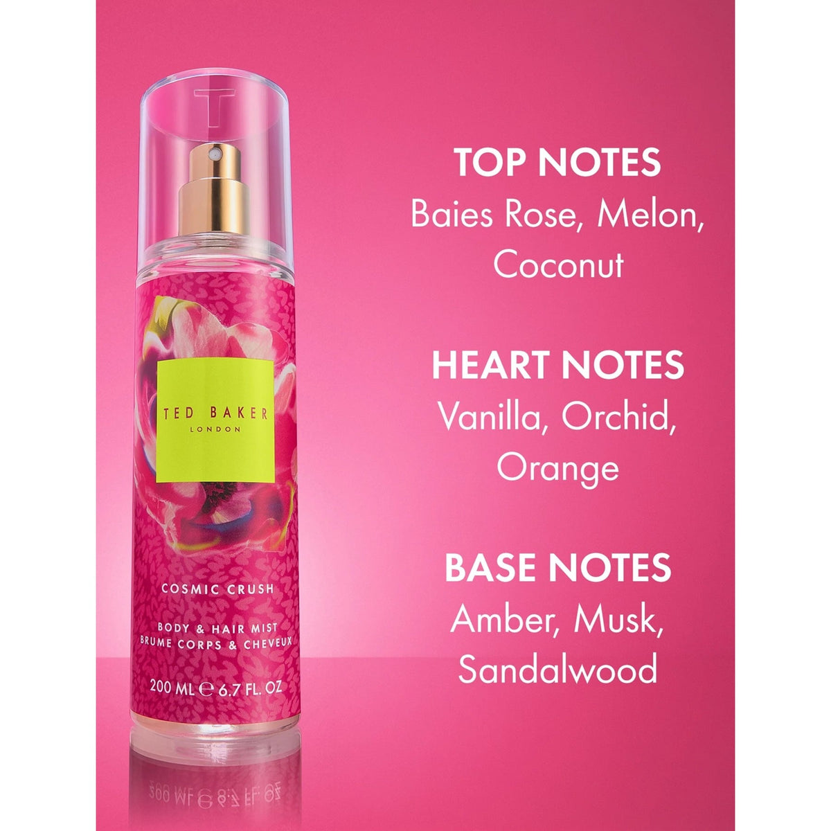 Ted Baker Fusion Cosmic Crush Body & Hair Mist 200ml