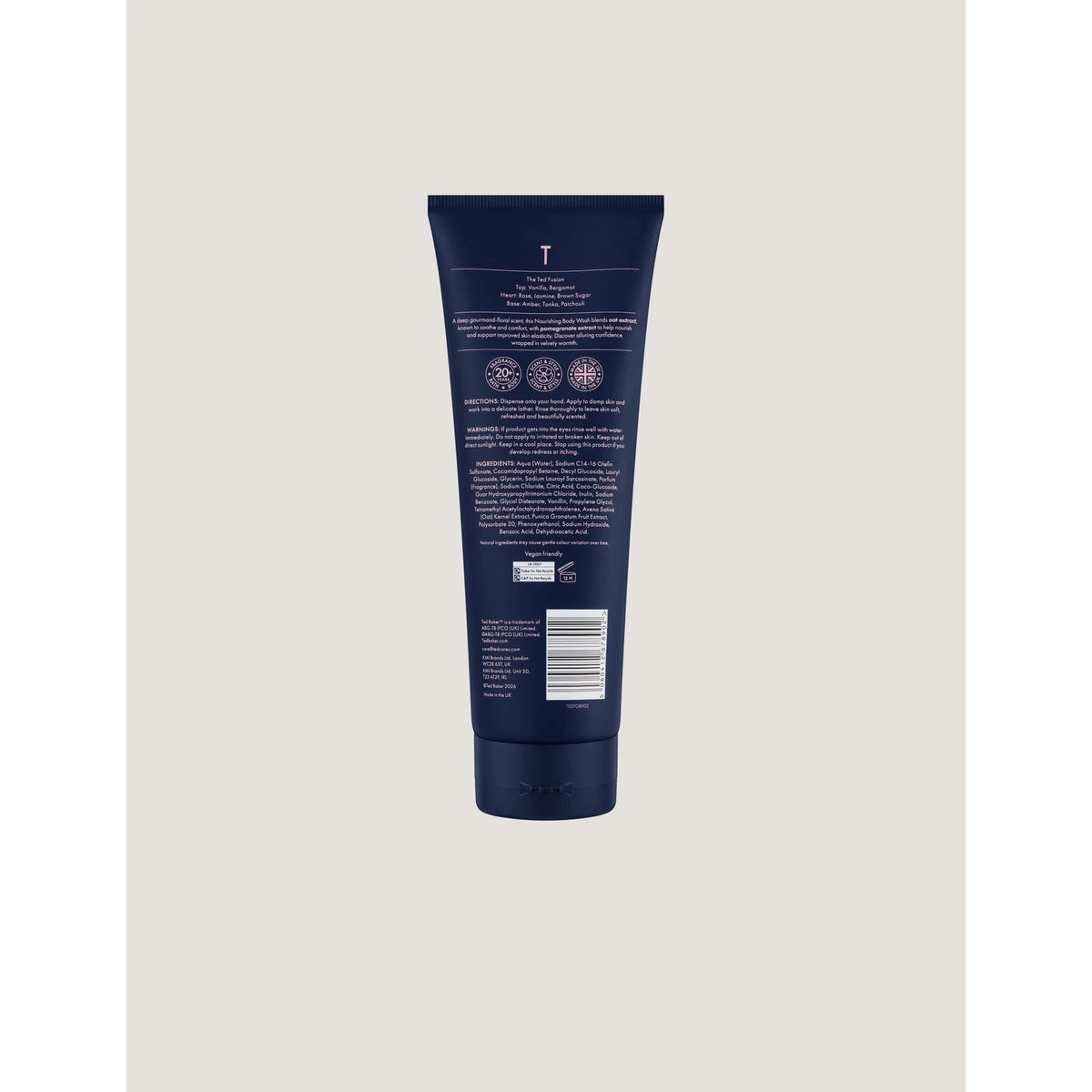 Ted Baker Fusion Midnight Petal Nourishing Body Wash 250ml