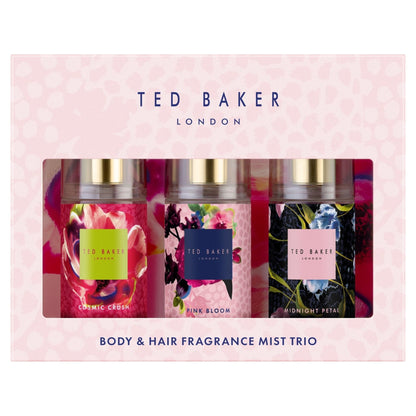 Ted Baker Fusion Mini Body & Hair Fragrance Mist Trio Gift Set