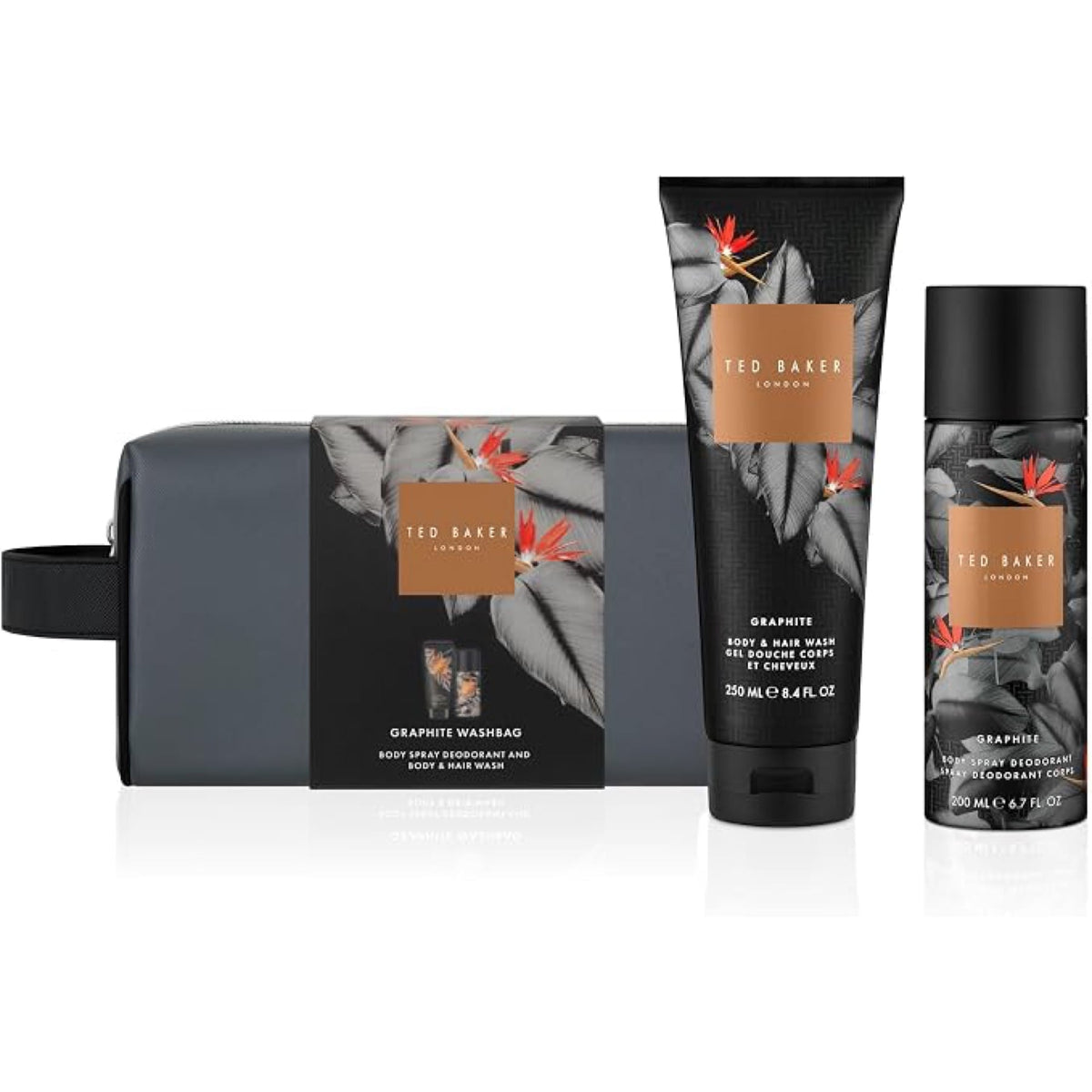 Ted Baker Gift Set Man Verdant Edge Washbag