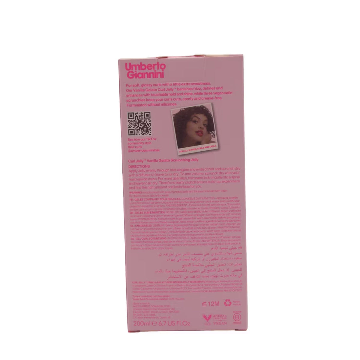 Umberto Giannini Sweet Curls Vanilla Scrunchie 3pcs