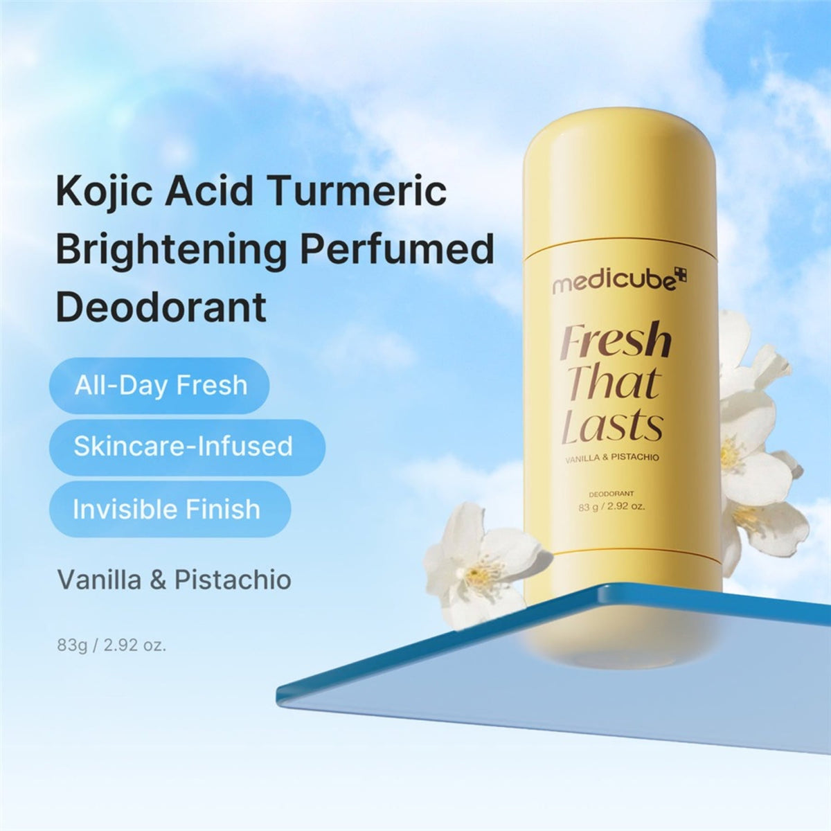 Medicube Vanilla & Pistachio Deodorant 80g