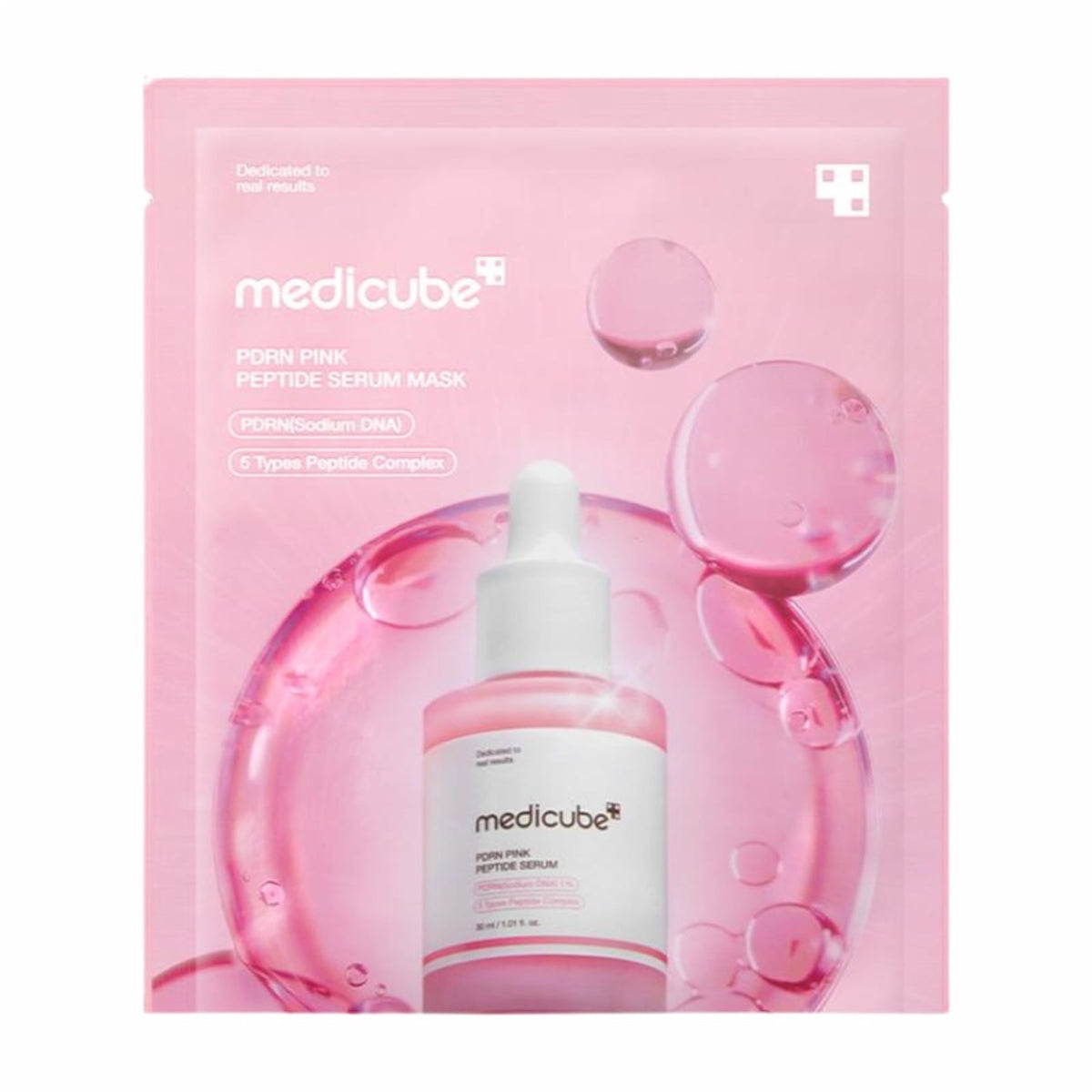 Medicube PDRN Pink Peptide Serum Mask 6 Sheets