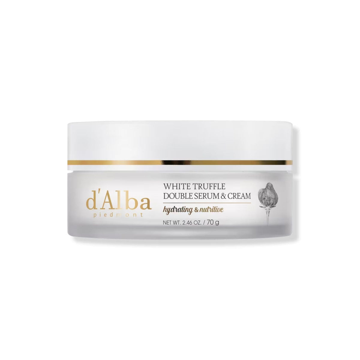 D'alba White Truffle Double Serum & Cream 70g