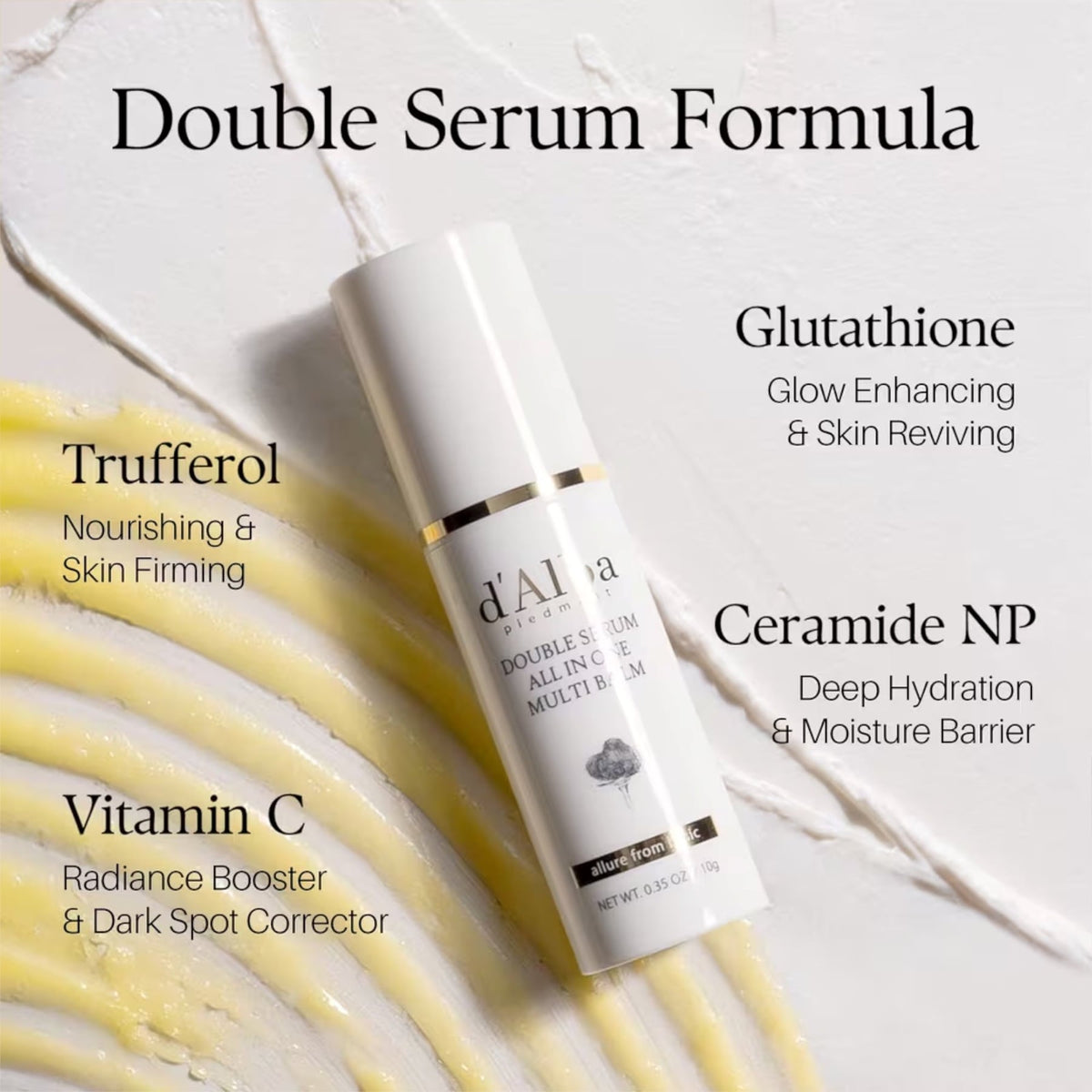 D'alba Double Serum All in One Multi Balm 10g
