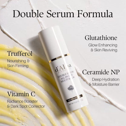 D'alba Double Serum All in One Multi Balm 10g