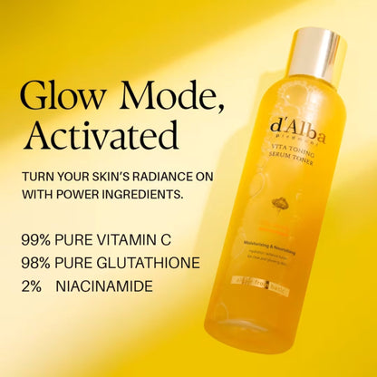 D'alba Vita Toning Serum Toner 180ml