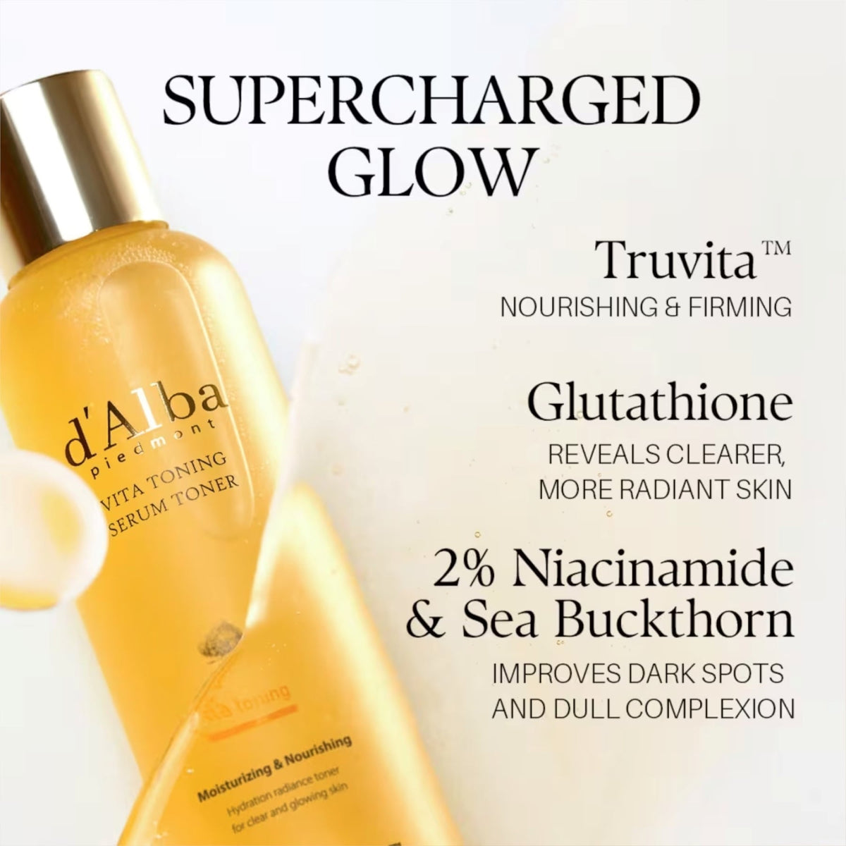 D'alba Vita Toning Serum Toner 180ml