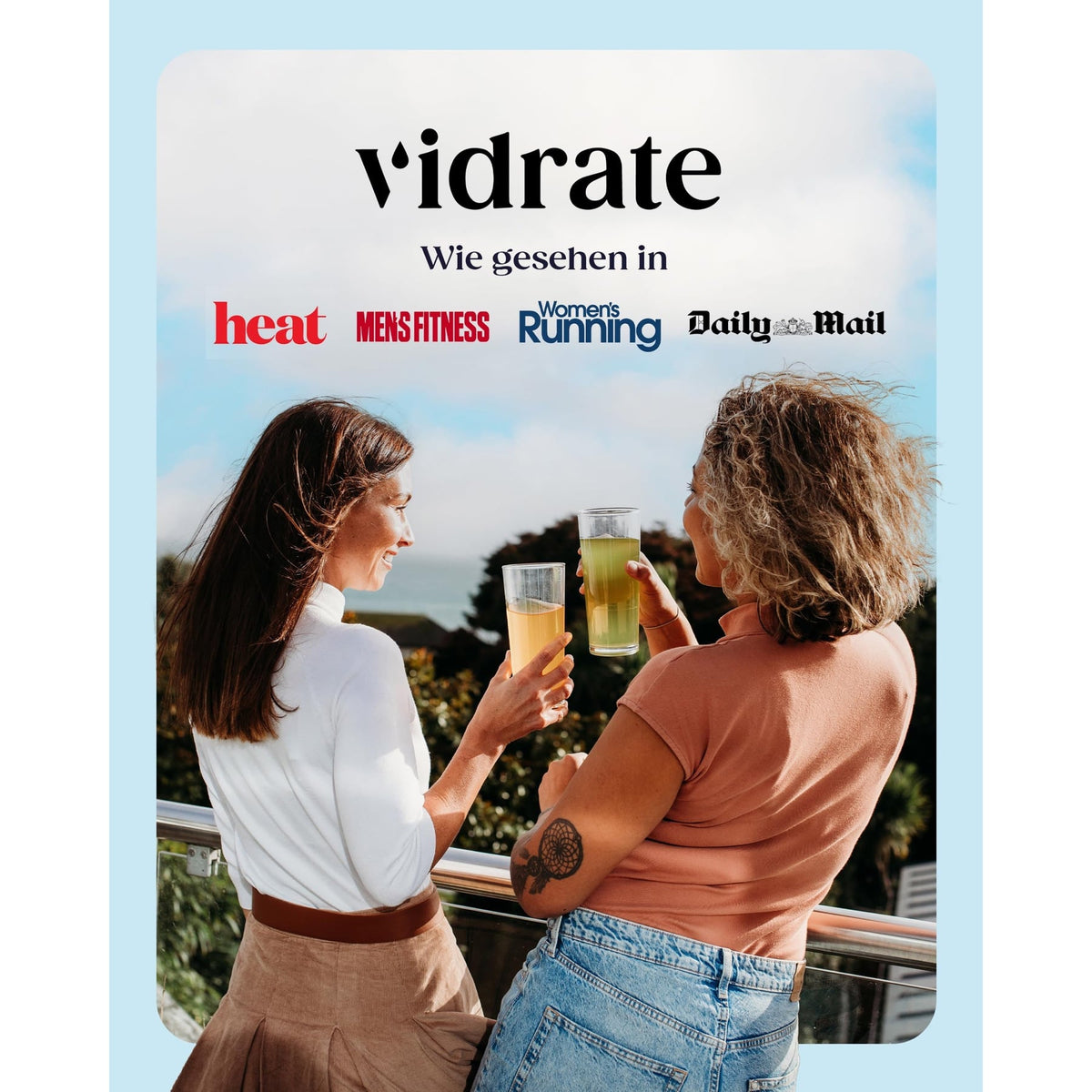 Vidrate Hydration Electrolyte Drink Powder Strawberry & Lime - 30 Sachets