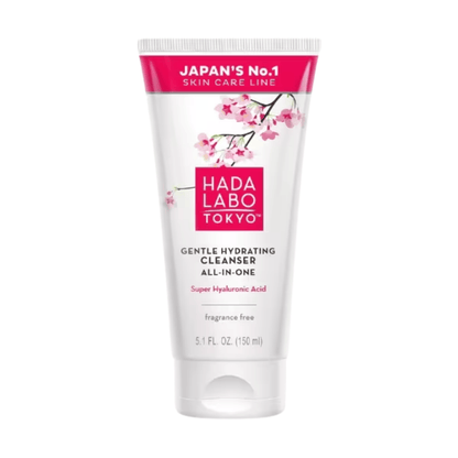 Hada Labo Tokyo All-In-One Gentle Hydrating Cream Cleanser 150ml