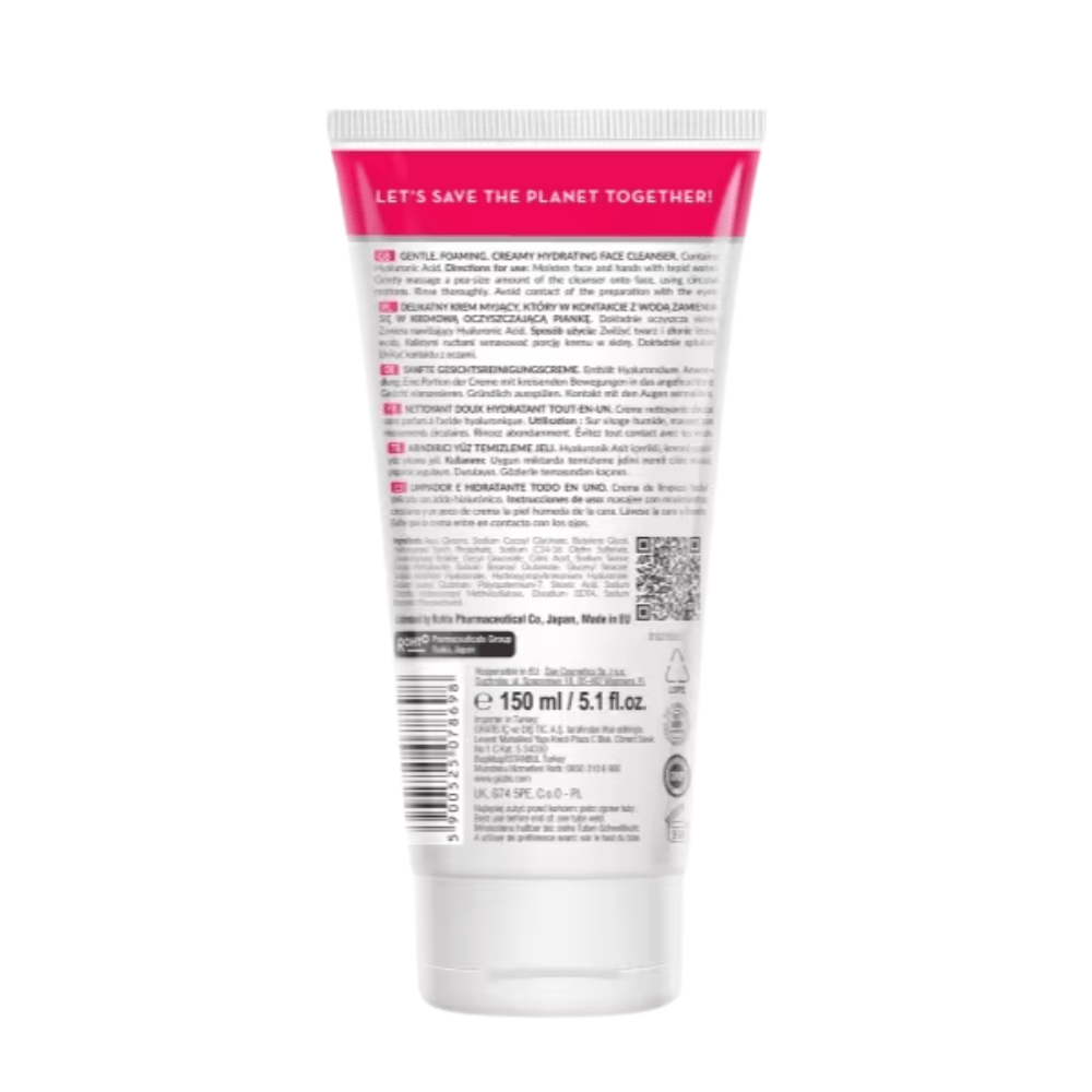 Hada Labo Tokyo All-In-One Gentle Hydrating Cream Cleanser 150ml