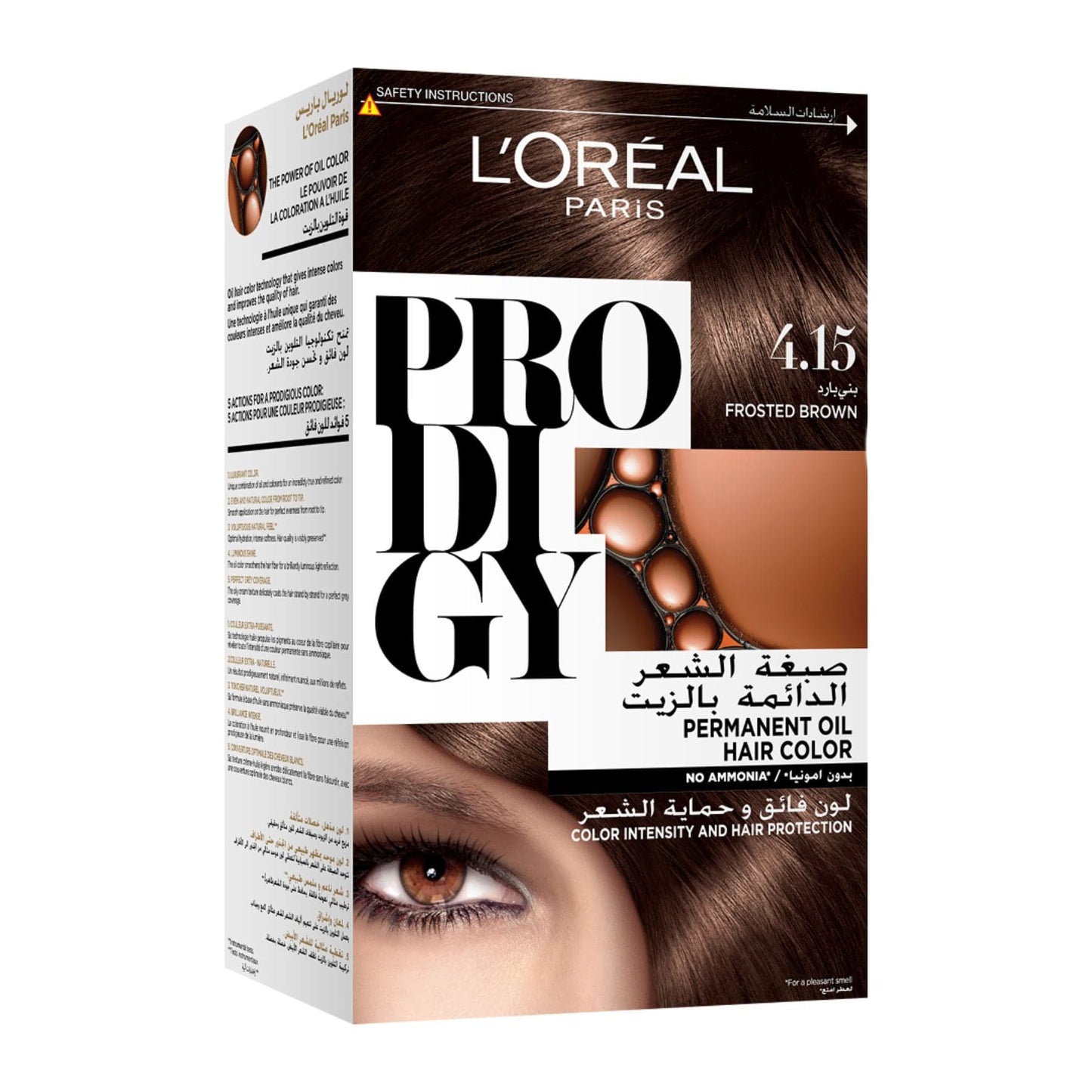 L'Oreal Paris Prodigy No Ammonia Permanent Hair Colour 60ml