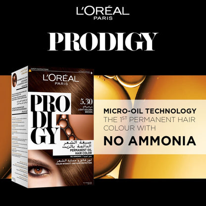 L'Oreal Paris Prodigy No Ammonia Permanent Hair Colour 60ml