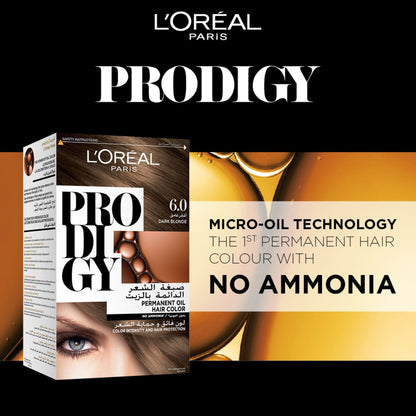 L'Oreal Paris Prodigy No Ammonia Permanent Hair Colour 60ml