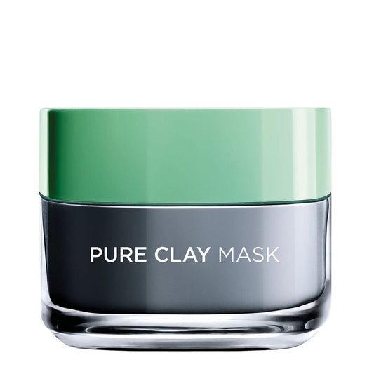 L'Oreal Paris Pure Clay Black Face Mask Charcoal 50ml