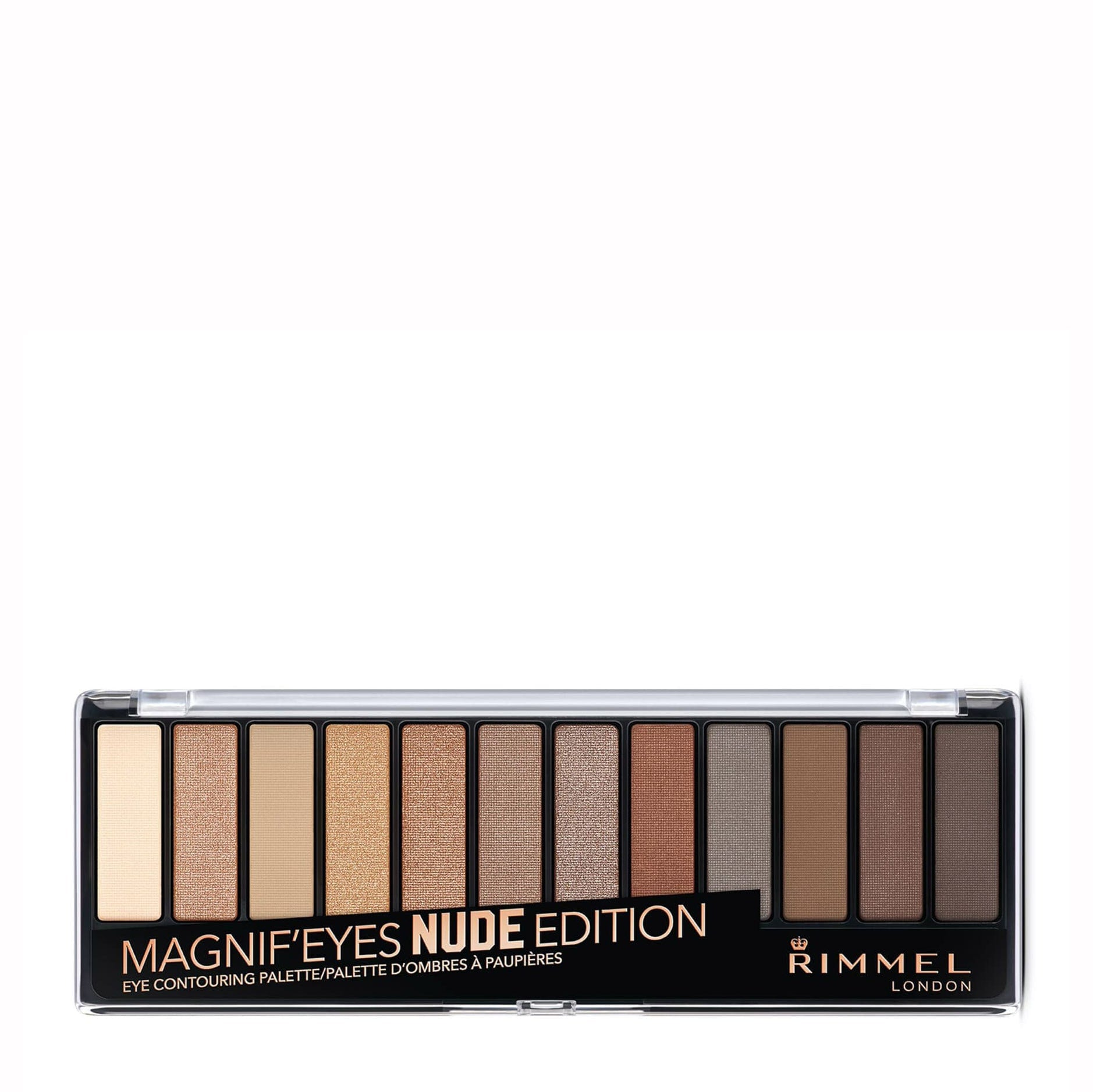 Magnif'Eyes Eyeshadow Palette - 12 shades Nude Edition|14.2g