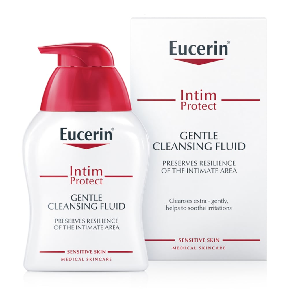 Eucerin Intim-Protect Gentle Cleansing Fluid Feminine Wash 250ml