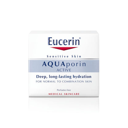 Eucerin Aquaporin Active Cream Body Moisturiser Normal-Combination Skin 50ml