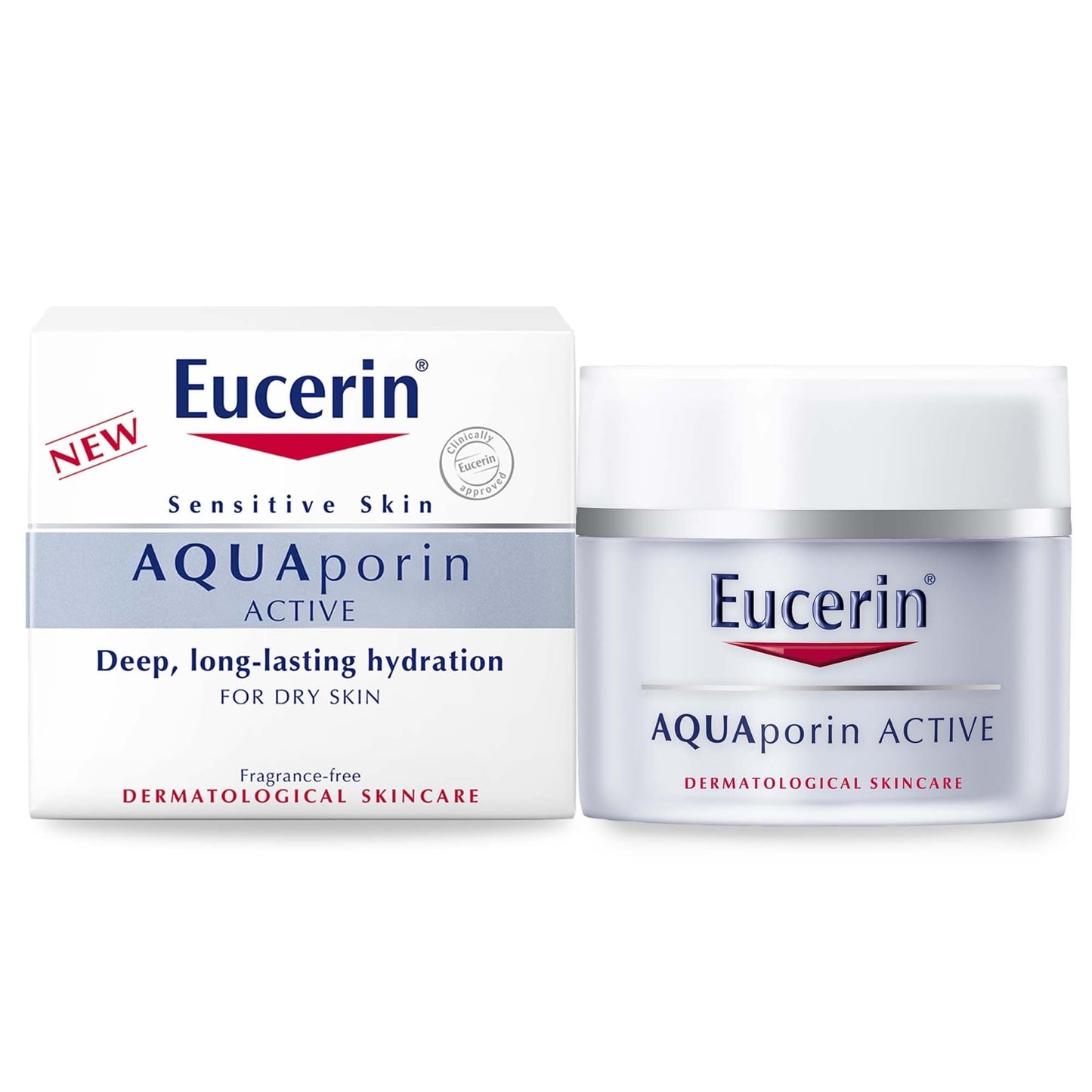 Eucerin Aquaporin Active Rich Face Day Cream With Gluco-glycerol Non-comedogenic, 50ml