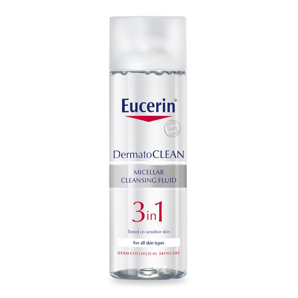 Eucerin DermatoClean 3-in-1 Cleansing Micellar Fluid Water 200ml