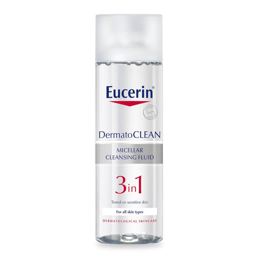 Eucerin DermatoClean 3-in-1 Cleansing Micellar Fluid Water 200ml