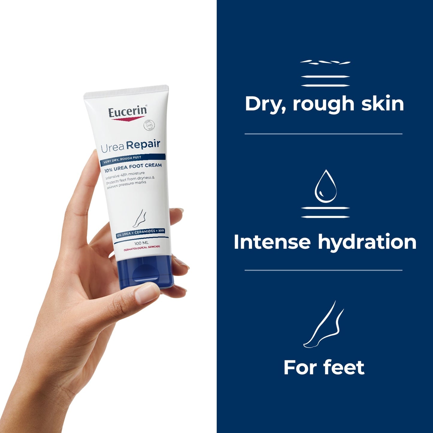 Eucerin UreaRepair Plus 10% Urea Foot Cream 100ml