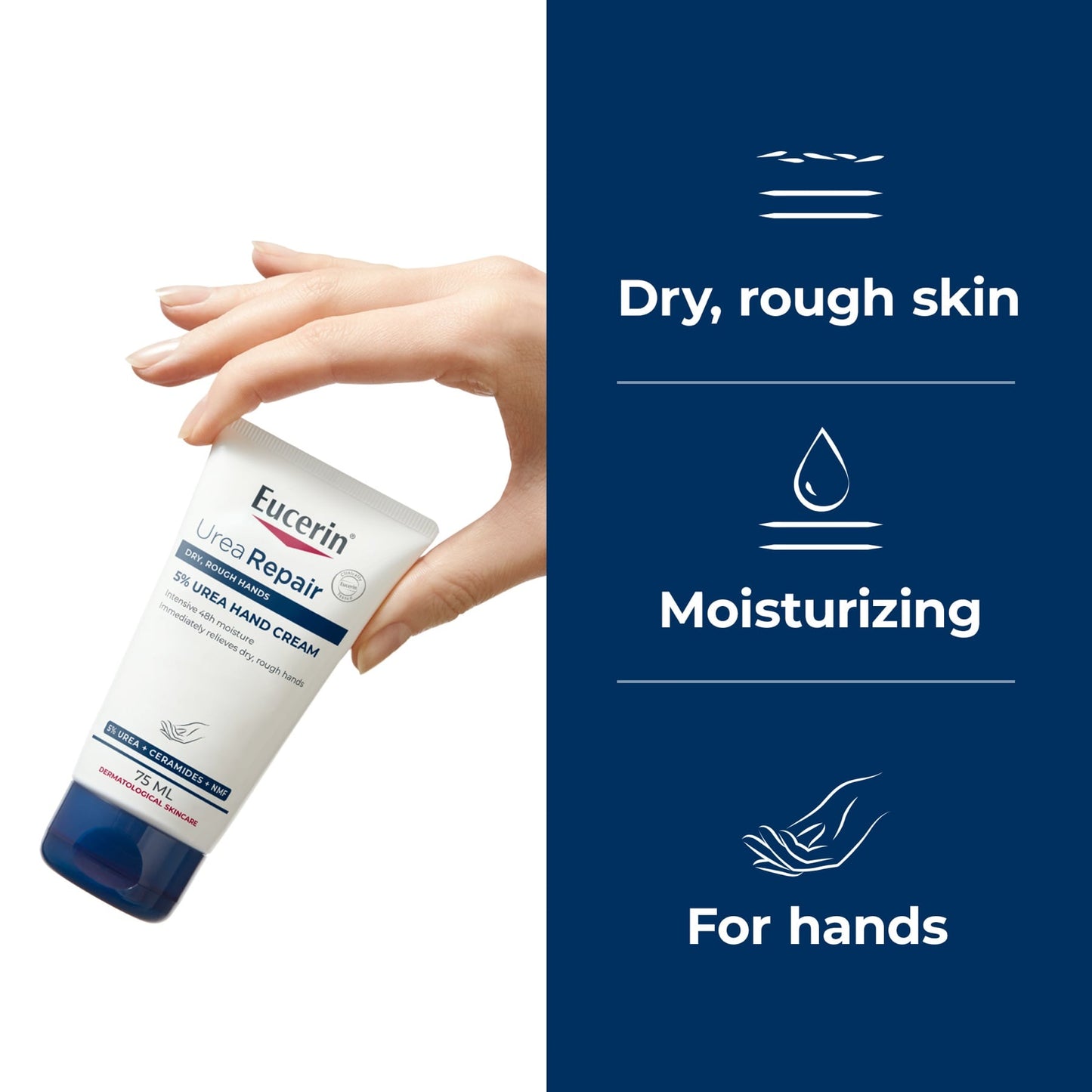 Eucerin UreaRepair Plus 5% Urea Hand Cream 75ml