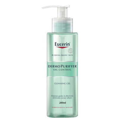 Eucerin DermoPurifyer Oil Control Face Cleansing Gel 200ml