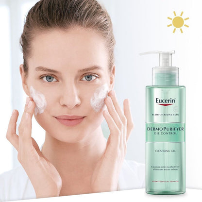 Eucerin DermoPurifyer Oil Control Face Cleansing Gel 200ml