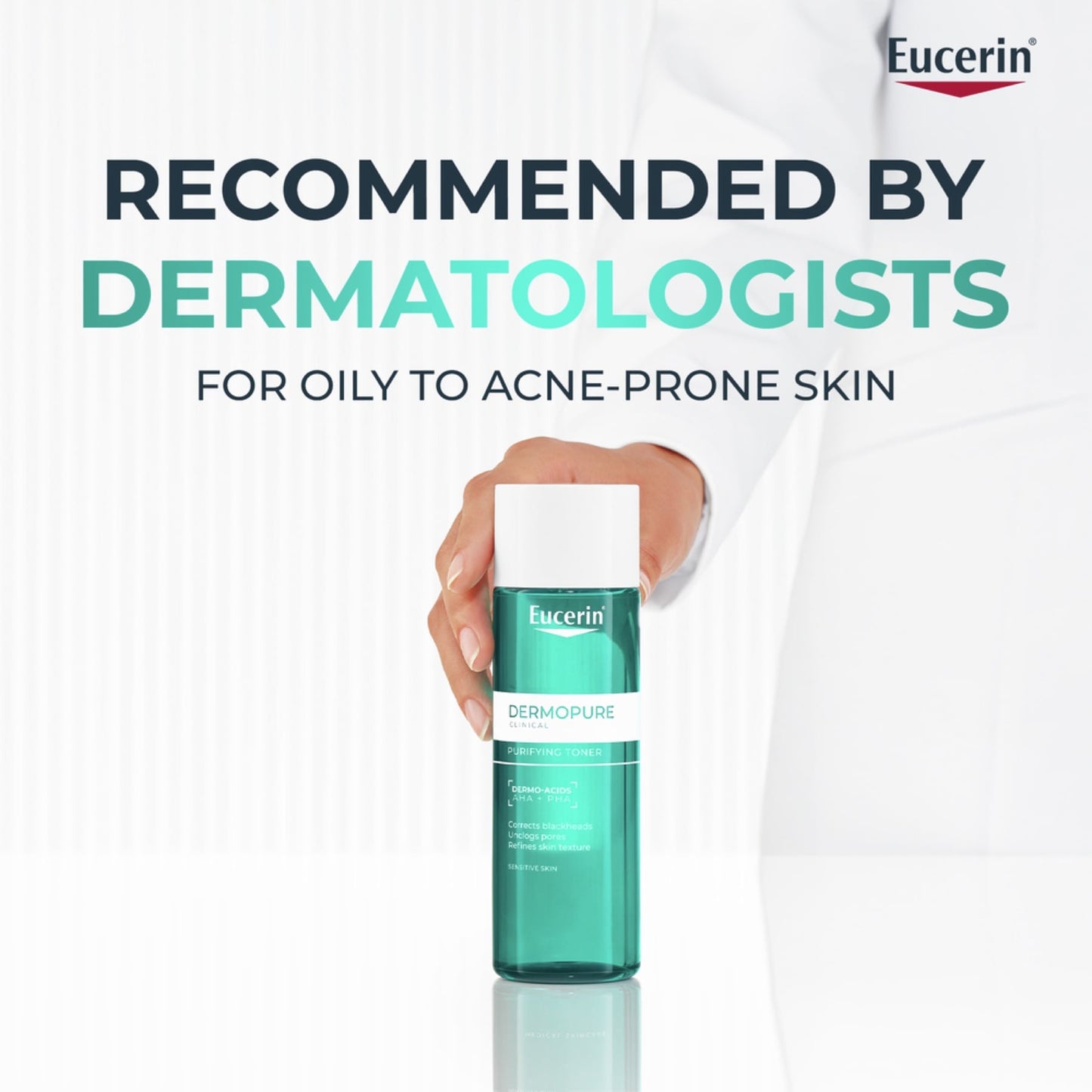 Eucerin Dermopure Clinical Correcting Cleansing Gel for Blemishes & Acne-prone Skin, 150ml