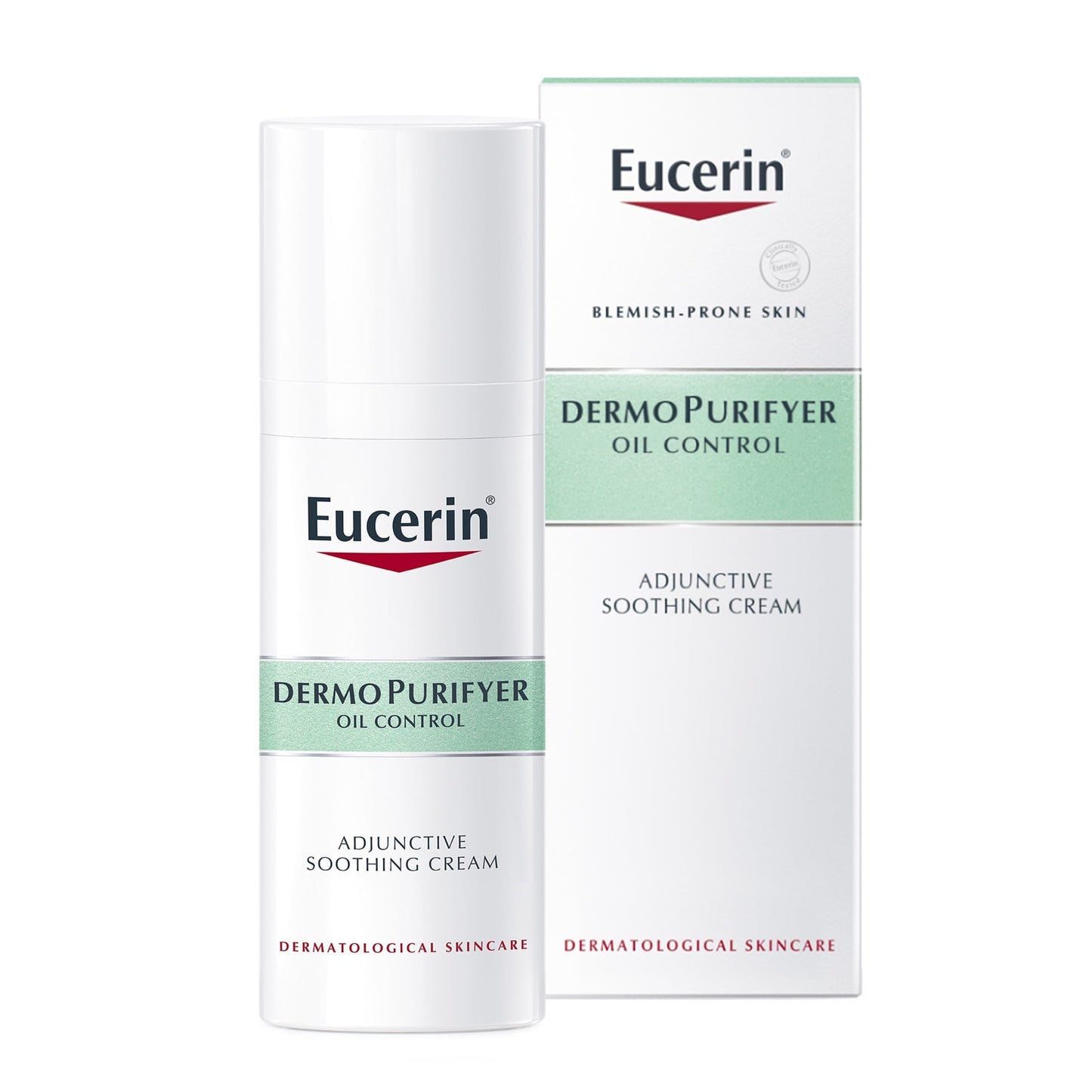 Eucerin DermoPurifyer Oil Control Adjunctive Soothing Cream Acne Treatment 50ml