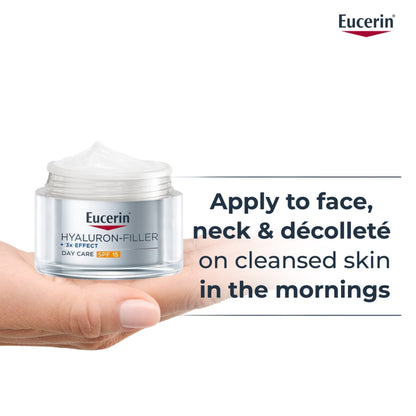 Eucerin Hyaluron-filler Anti-aging Face Day Cream Spf15 With Hyaluronic ACID, 50ml