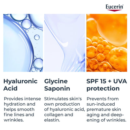 Eucerin Hyaluron-filler Anti-aging Face Day Cream Spf15 With Hyaluronic ACID, 50ml
