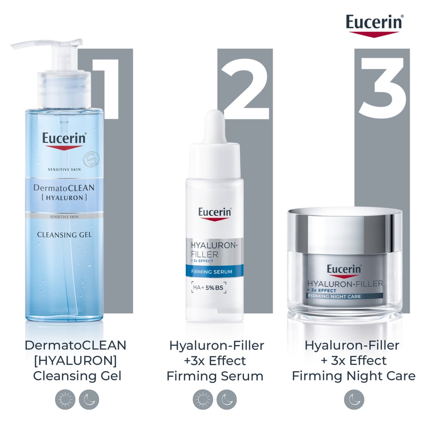 Eucerin Hyaluron-filler Anti-aging Firming Face Night Cream With Hyaluronic ACID, 50ml