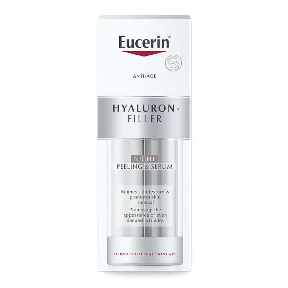 Eucerin Hyaluron-Filler Night Peeling & Face Serum 2X15ml