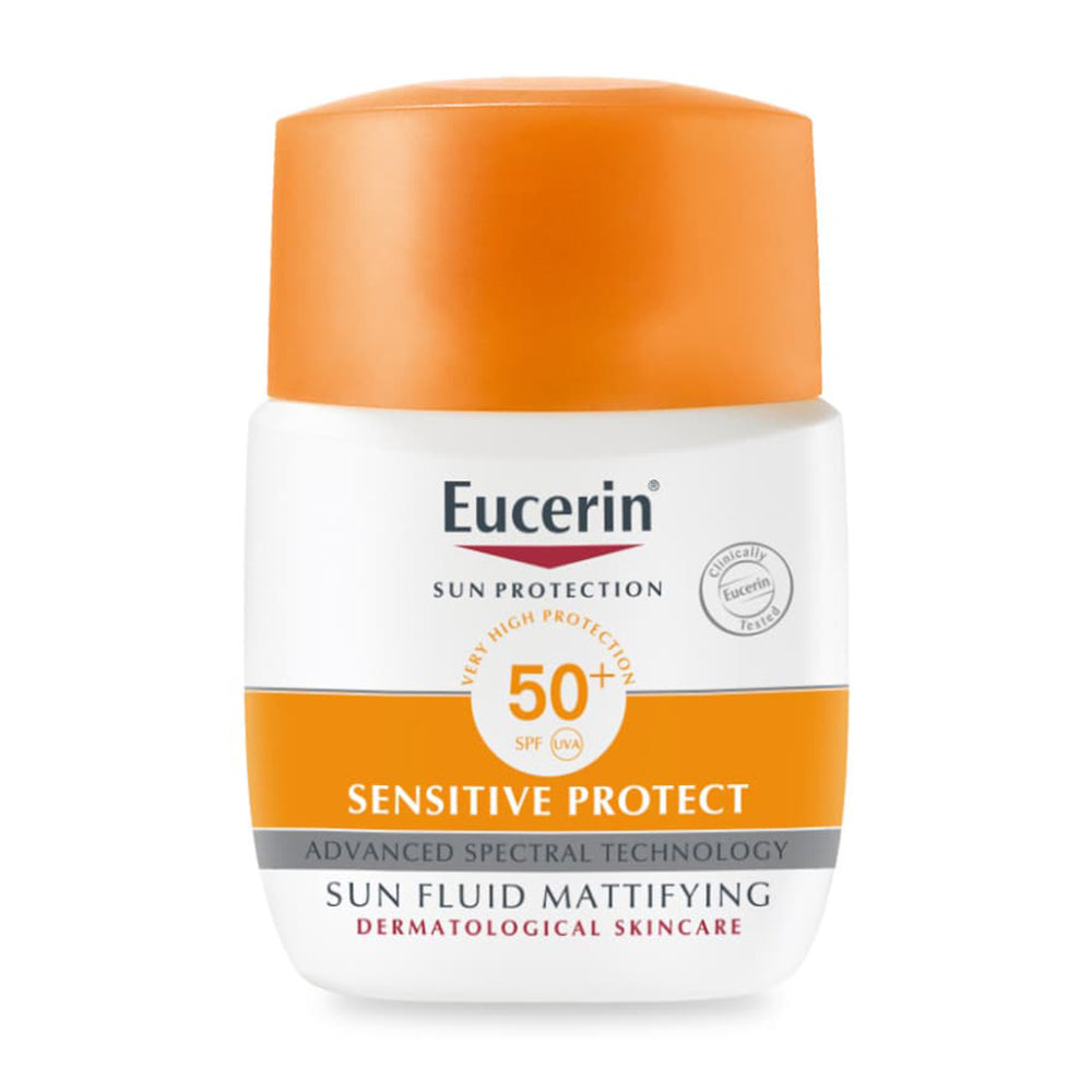 Eucerin Sensitive Protect Mattifying Face Sun Fluid Sunscreen SPF50+ 50ml