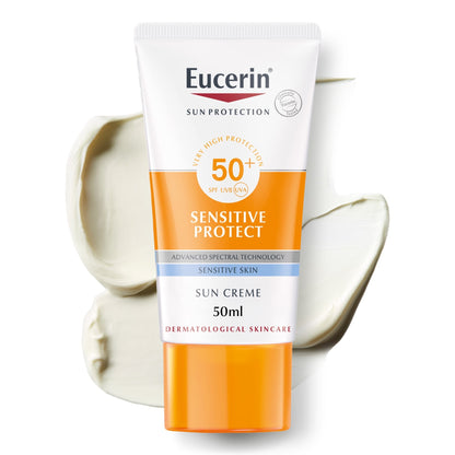 Eucerin Sun Sensitive Protect Facial Sunscreen SPF 50+ 50ml
