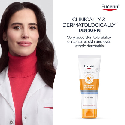 Eucerin Sun Sensitive Protect Facial Sunscreen SPF 50+ 50ml