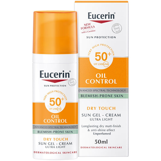 Eucerin Oil Control Sun Gel-Cream SPF 50+ 50ml