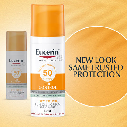 Eucerin Oil Control Sun Gel-Cream SPF 50+ 50ml
