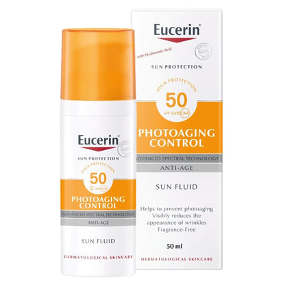 Eucerin Photoaging Control Face Sun Fluid Sunscreen SPF50 50ml