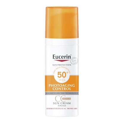 Eucerin Photoaging Control CC Tinted Sun Cream Medium SPF50+ 50ml