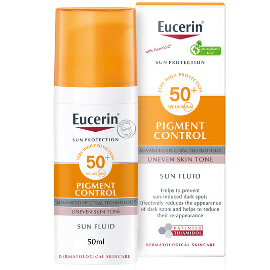 Eucerin Pigment Control Sunscreen Face Fluid With Thiamidol Spf50+, 50ml