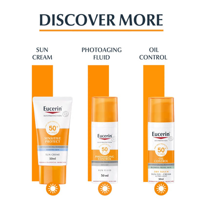 Eucerin Even Pigment Perfector Face Sun Fluid Sunscreen SPF50+ 50ml