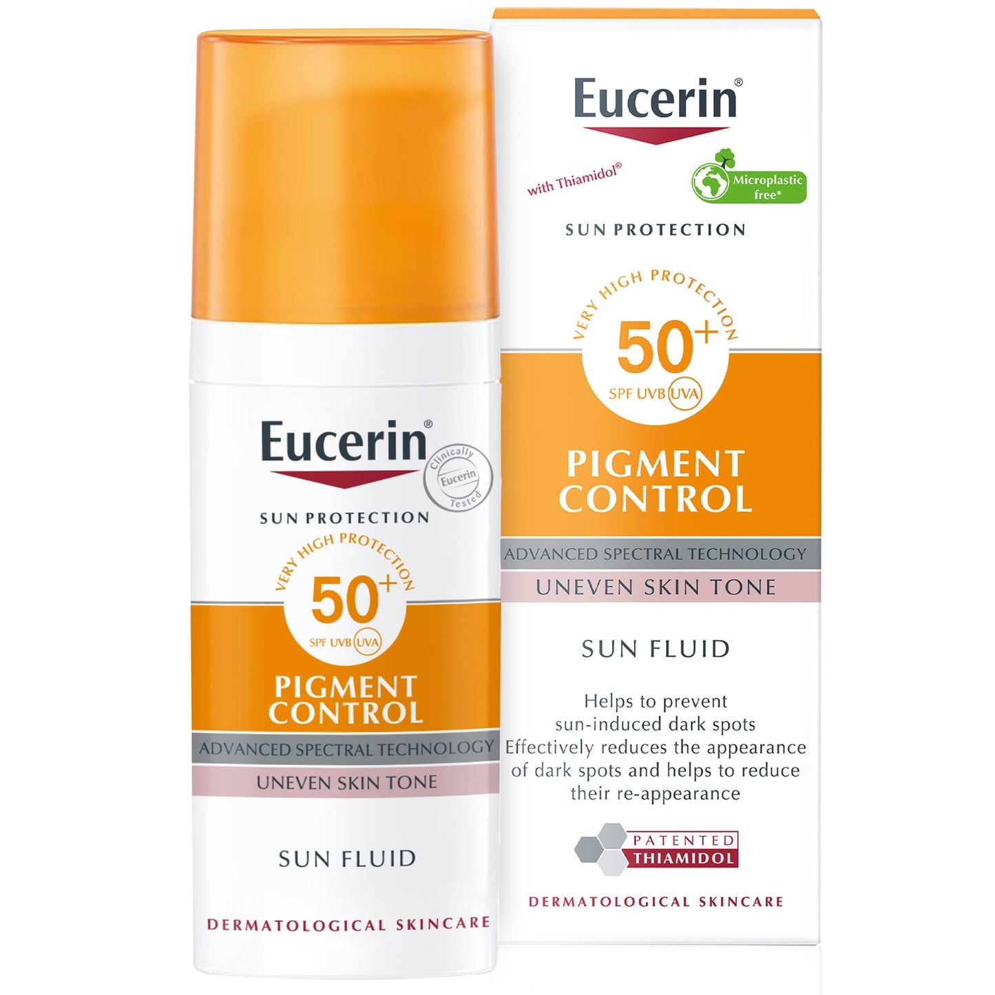 Eucerin Even Pigment Perfector Face Sun Fluid Sunscreen SPF50+ 50ml