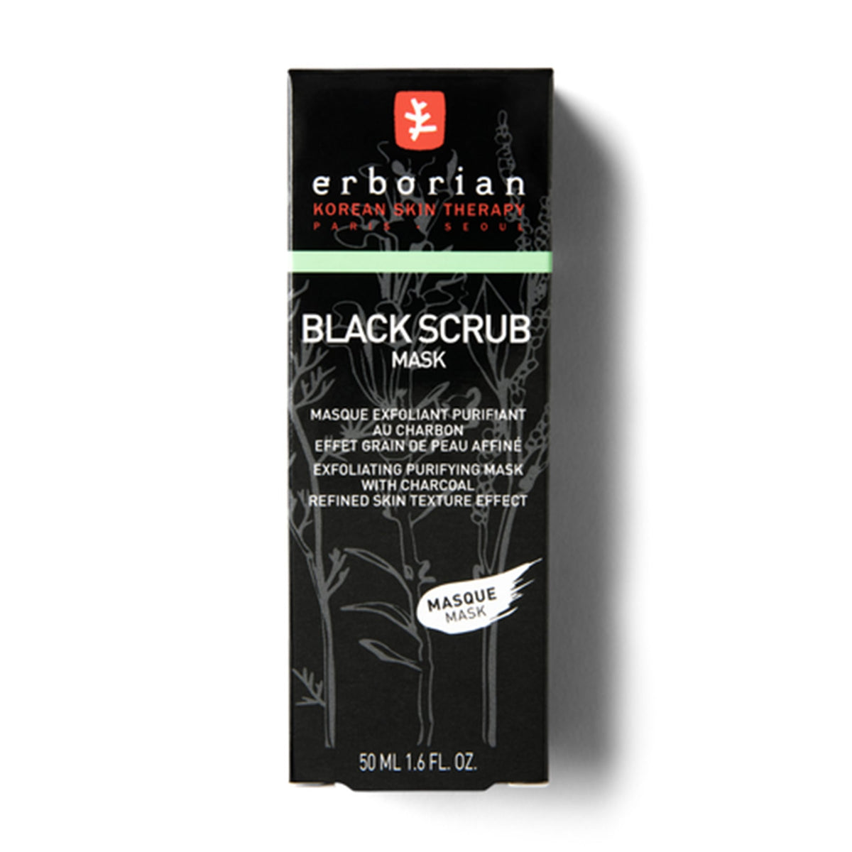 Erborian Black Scrub Exfoliating Mask 50ml 50ml